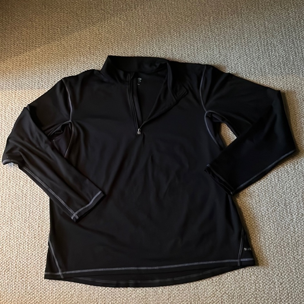 Black champion athletic workout sweater top​​